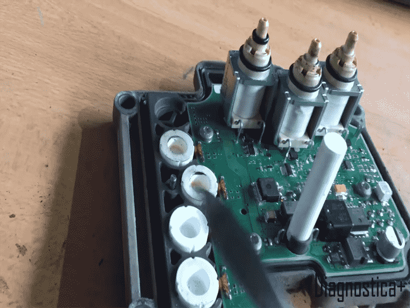 Так выглядит плата, модуля подготовки воздуха APM-Remont