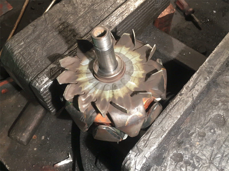 Roter generatora volvo fh