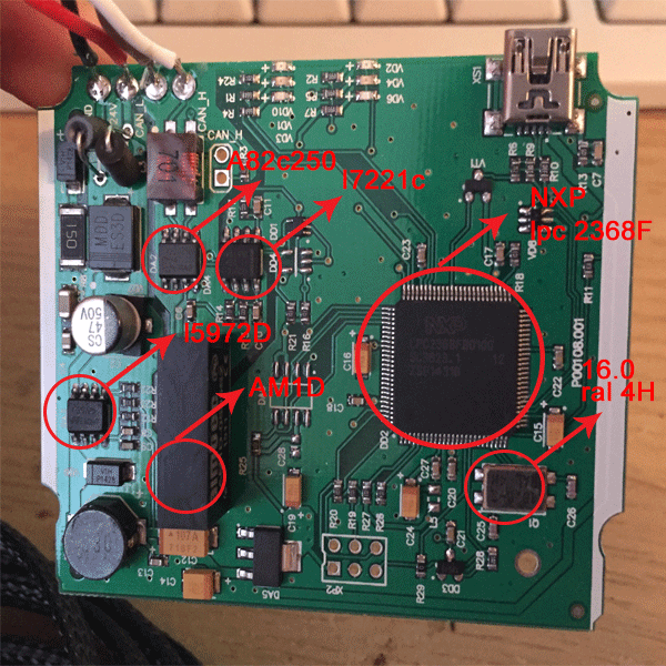 Плата нашего эмулятора мочевины JEmuljator-mocheviny