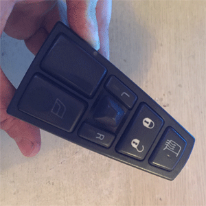 Блок управления функциями двери Volvo. Blok steklopod'emnika Volvo